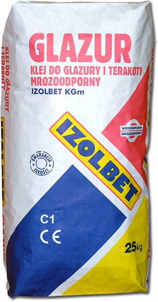 KLEJ DO GLAZURY I TERAKOTY MROZOODPORNY GLAZUR