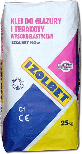 KLEJ DO GLAZURY I TERAKOTY WYSOKOELASTYCZNY